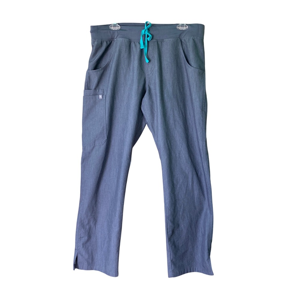 Figs Kade Straight-Leg Scrub Pant Graphite Cargo (Size L)